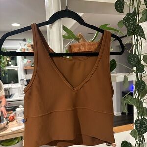 Power Pivot Ribbed Tank Top from Lululemon